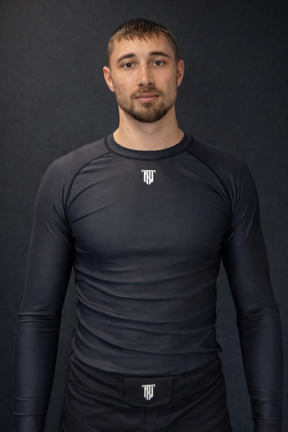 PRIMAL Rashguard Langarm Black Nevertap