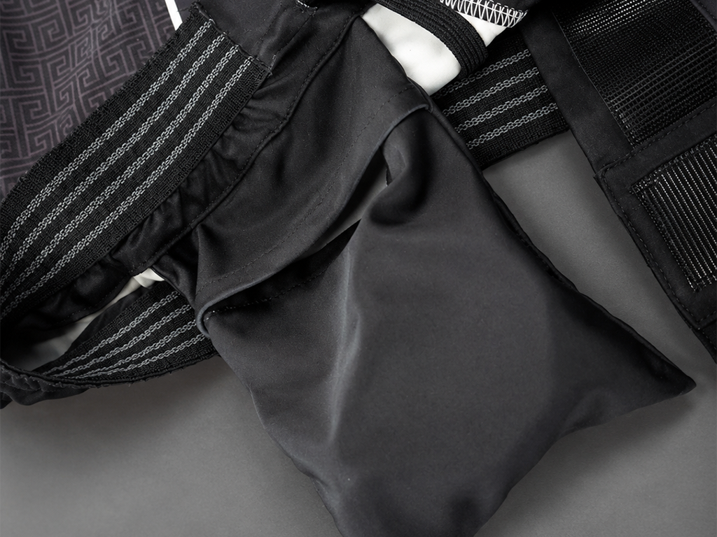Integrated Mouthguard Pocket